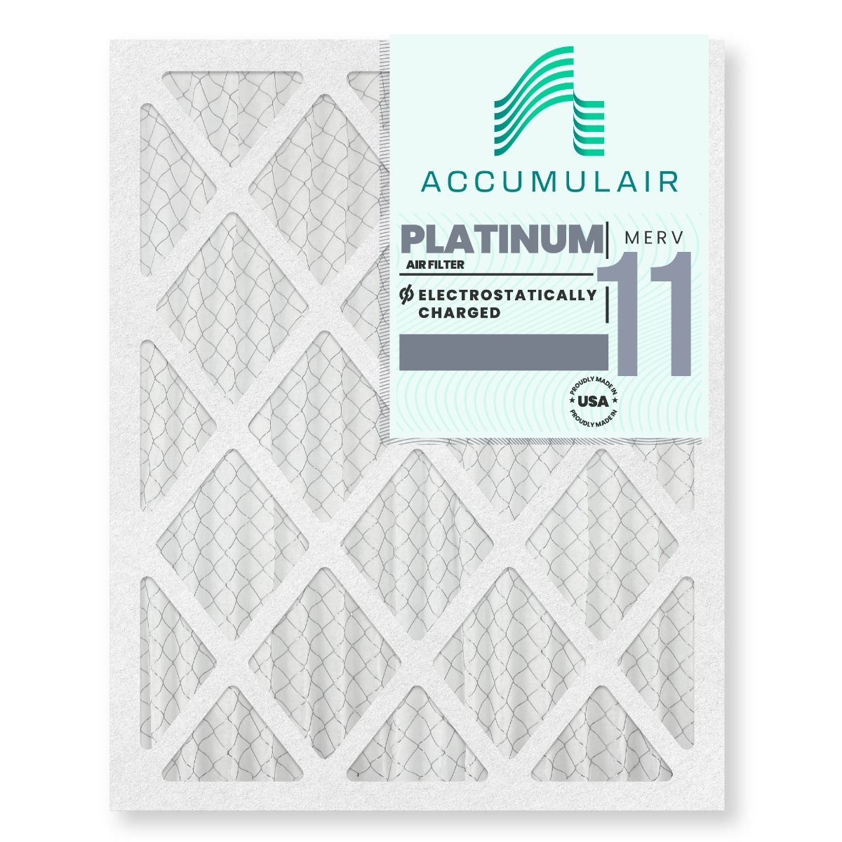 Accumulair Platinum MERV 11 Filter (1 Inch)