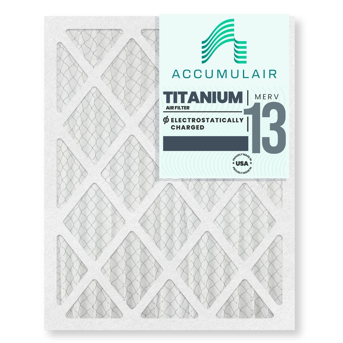 Accumulair Titanium MERV 13 Filter (1 Inch)