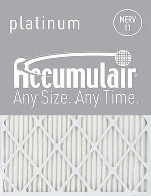 Accumulair Platinum MERV 11 Filter (1 Inch)