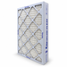 24x24x4 beverage board mini pleat filter angled view