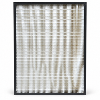 24x24x4 plastic box style mini pleat filter front view