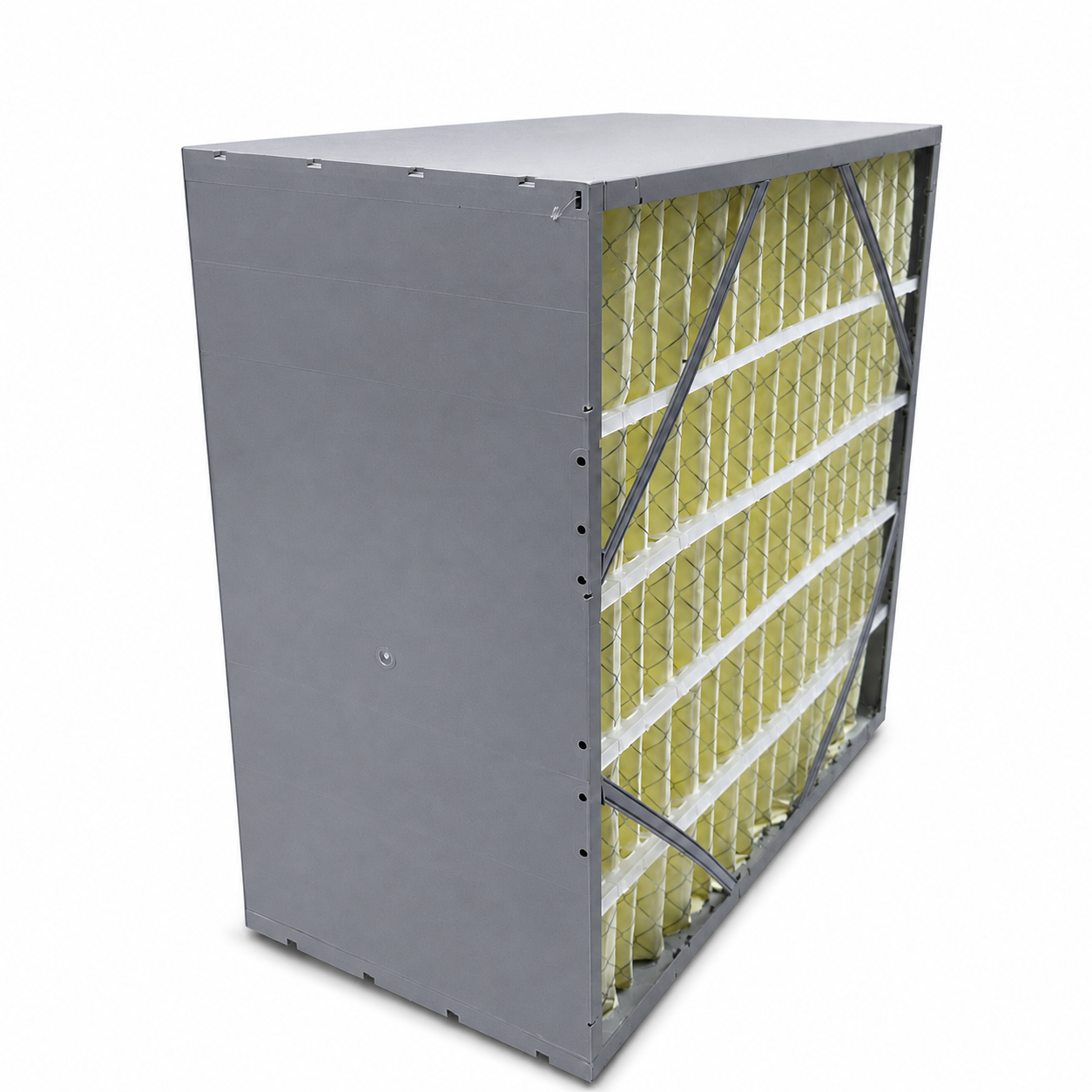 24x24x12 MERV 15 Plastic Rigid Cell Air Filter