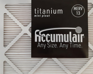 Accumulair Titanium Pleated Air Filter