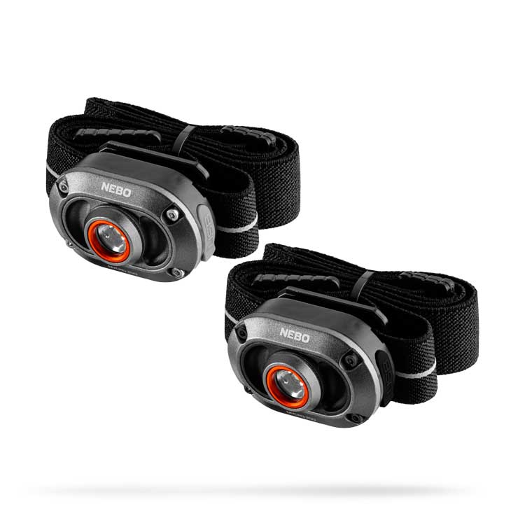 NEBO MYCRO 250 Rechargeable Headlamp (2-Pack)