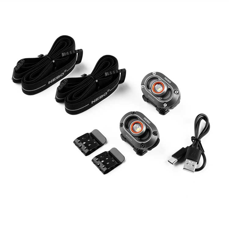 NEBO MYCRO 250 Rechargeable Headlamp (2-Pack)