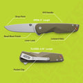 TRUE EDC Fast-Flip Knife