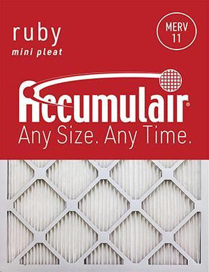 Accumulair Ruby MERV 11 Filter - 13 1/4x13 1/4x1 (Actual Size)